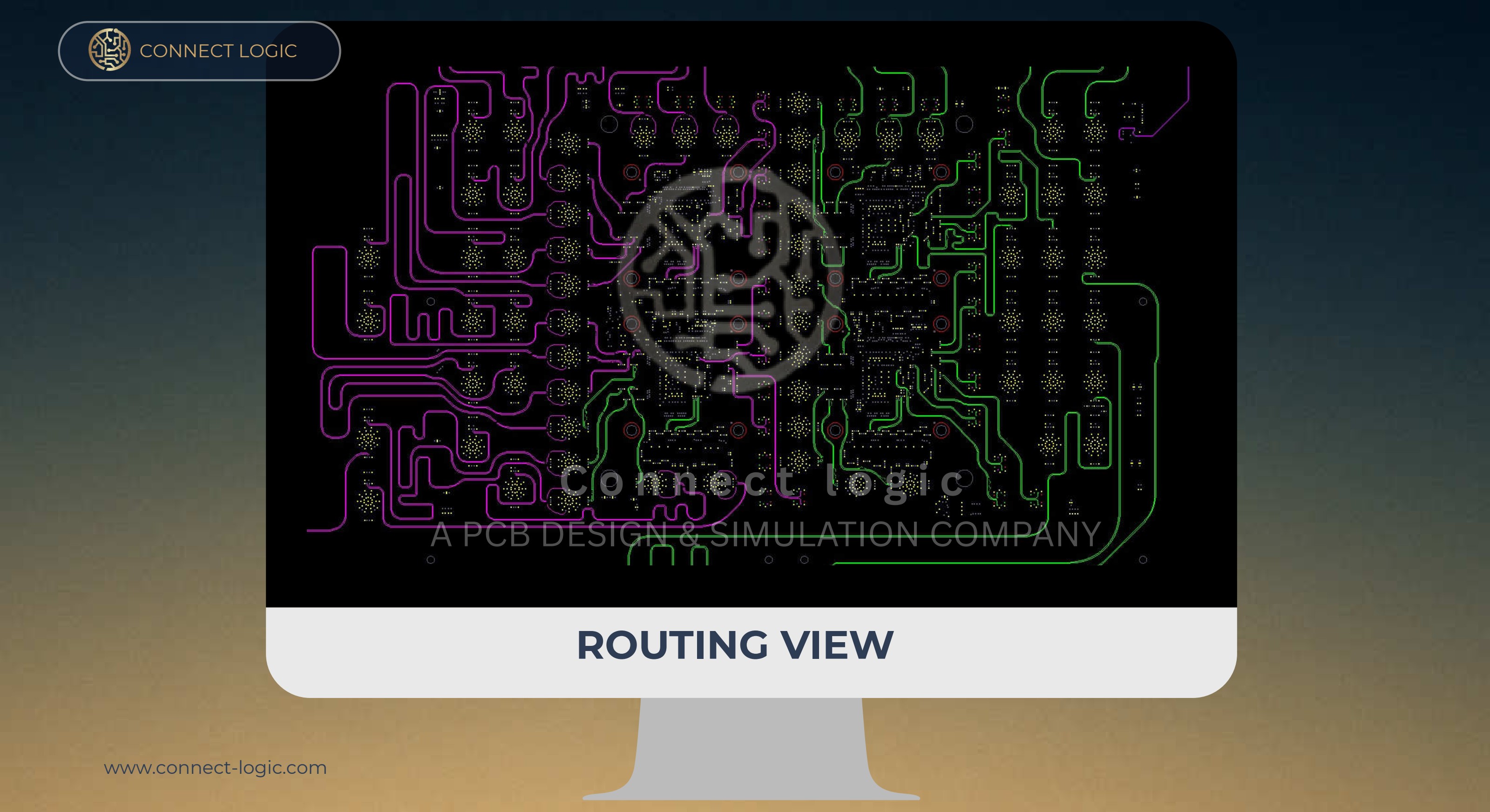 Advantest 93K load board · routing view