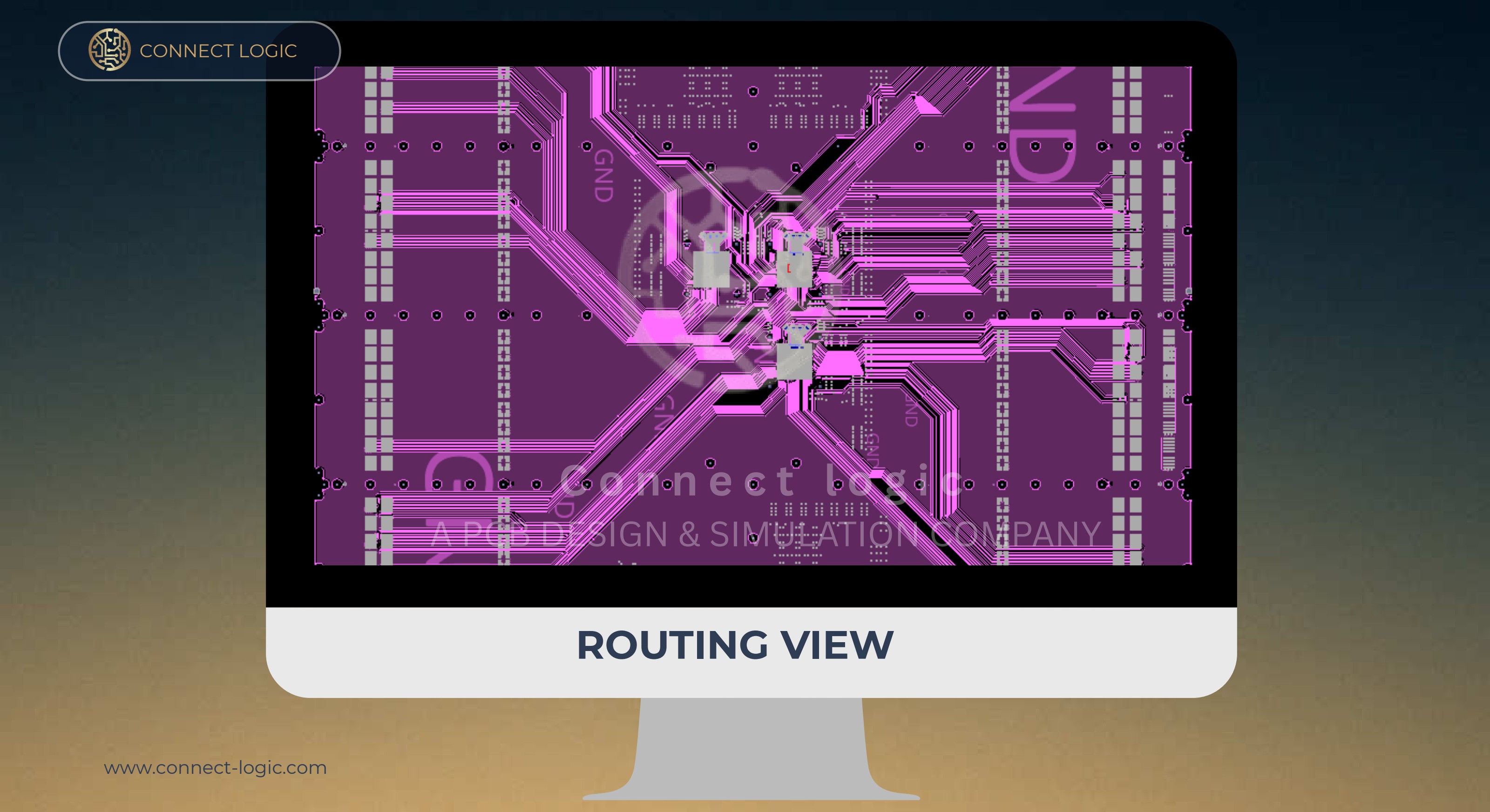 Ultraflex Plus load board · routing view