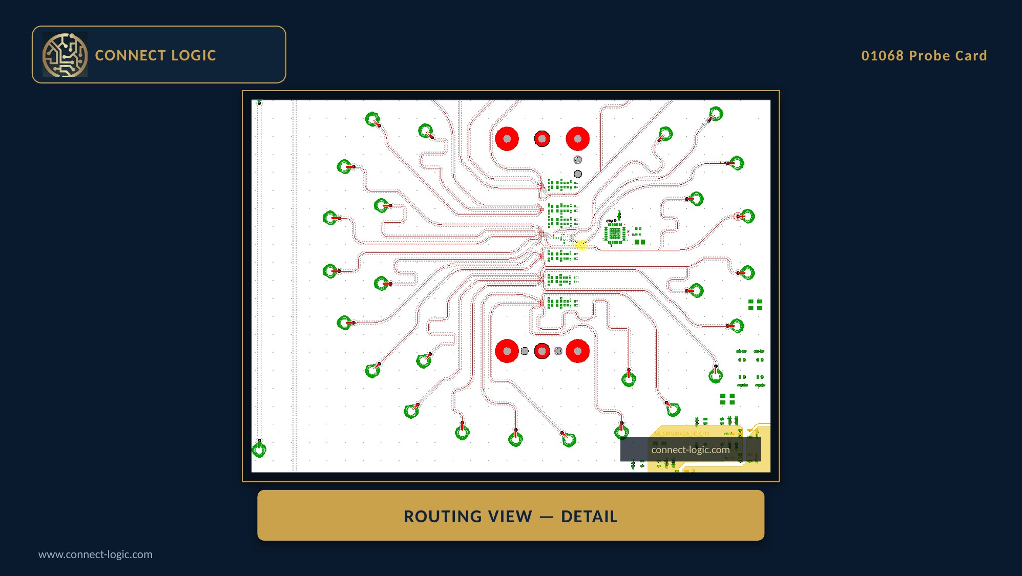 NI STS RF 01068 probe card routing detail